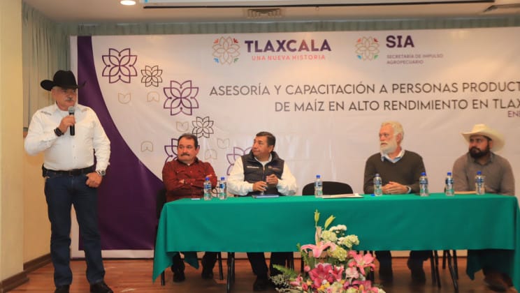 SIA ASESORARÁ Y CAPACITARÁ PRODUCTORES DE MAÍZ DE ALTO RENDIMIENTO EN TLAXCALA