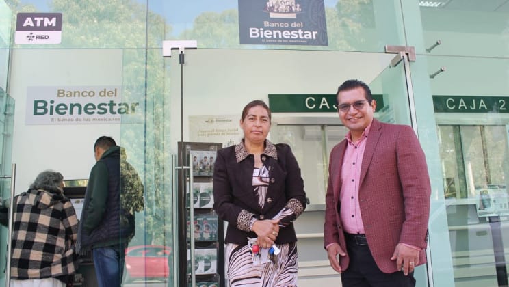 Inicia operaciones Banco del Bienestar en C5iTres nuevos bancos en la capital para dispersar más de 94 millones bimestralmente, confirma delegado de Bienestar, Carlos Luna