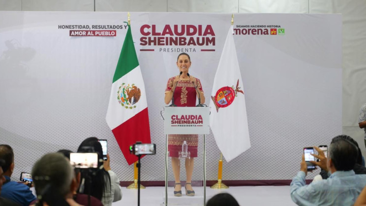 QUEREMOS QUE TODOS LOS MEXICANOS Y MEXICANAS EN EL EXTRANJERO PUEDAN VOTAR: CLAUDIA SHEINBAUM