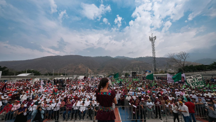 CLAUDIA SHEINBAUM PRESENTA EN MOTOZINTLA, CHIAPAS, PROYECTO PARA IMPULSAR EL DESARROLLO DE CHIAPAS DE LA MANO DE LOS PUEBLOS ORIGINARIOS