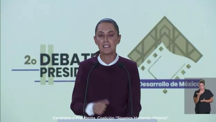 CLAUDIA SHEINBAUM PROPONE LA CREACIÓN DE MÁS DE EMPLEOS, VIVIENDAS Y MÁS DESARROLLO PARA TODO MÉXICO DURANTE EL SEGUNDO DEBATE PRESIDENCIAL