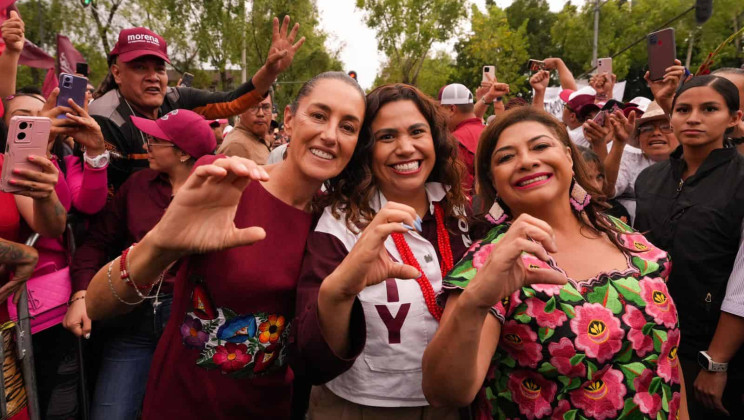 ’’EN NUESTRA CIUDAD SABEMOS QUE CUANDO LLEGA LA DERECHA, SE ACABAN LOS DERECHOS’’:CLAUDIA SHEINBAUM HACE LLAMADO A QUE LA CDMX CONTINÚE CON LA 4T