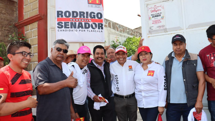 Rodrigo Cuahutle trabajará en apoyo a las personas mayores, los jóvenes y las mujeres.