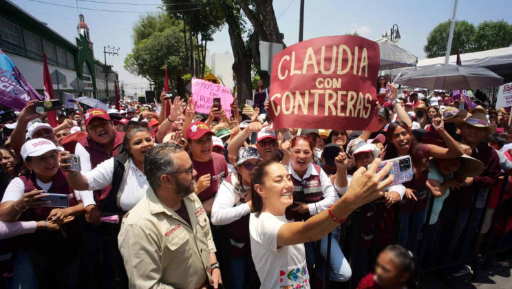 CLAUDIA SHEINBAUM DICE NO AL VOTO CRUZADO EN LA MAGDALENA CONTRERAS Y LLAMA A VOTAR POR LA CONTINUIDAD DE LA CUARTA TRANSFORMACIÓN EN LA CIUDAD