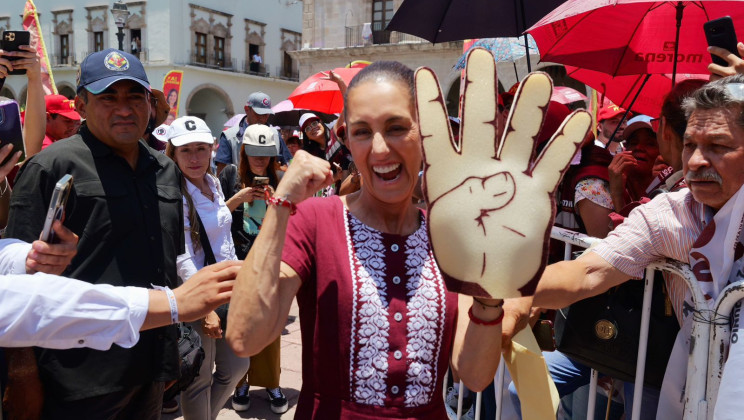 COMO PRESIDENTA VAMOS A REGRESAR A DURANGO PARA APOYAR A LOS CAMPESINOS, AGRICULTORES Y GANADEROS ANTE LA SEQUÍA: CLAUDIA SHEINBAUM