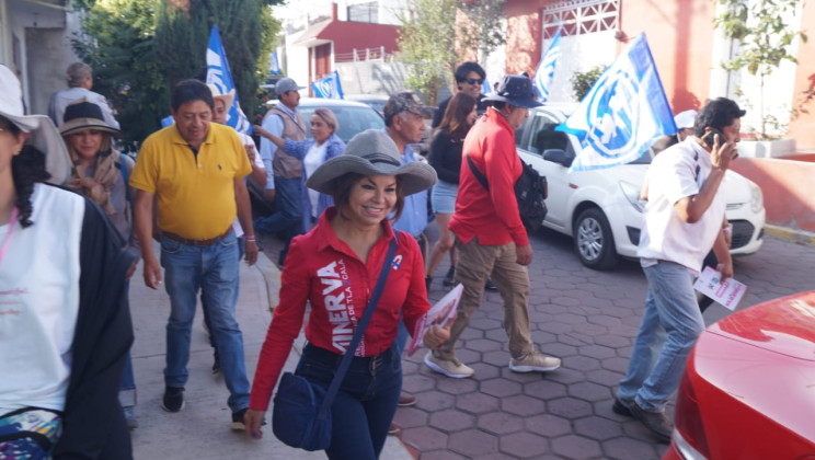 Minerva Hernández caminará de la mano de los tlaxcaltecas por una mejor capital