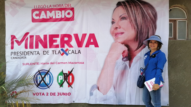 Propuestas a favor del pueblo tlaxcalteca: Minerva Hernández