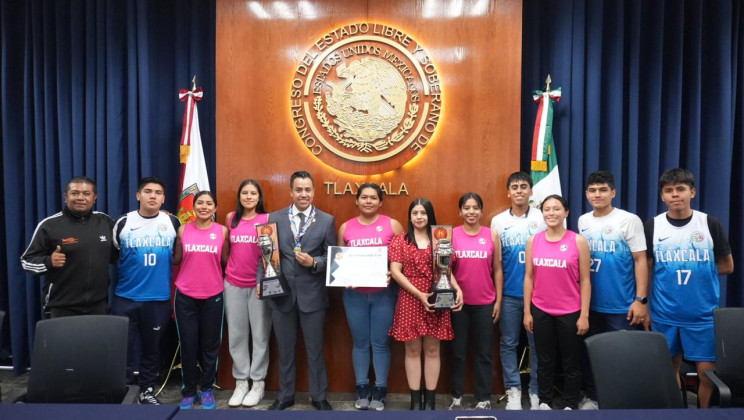 Reconocen diputados participación de jóvenes tlaxcaltecas de la Sub-18