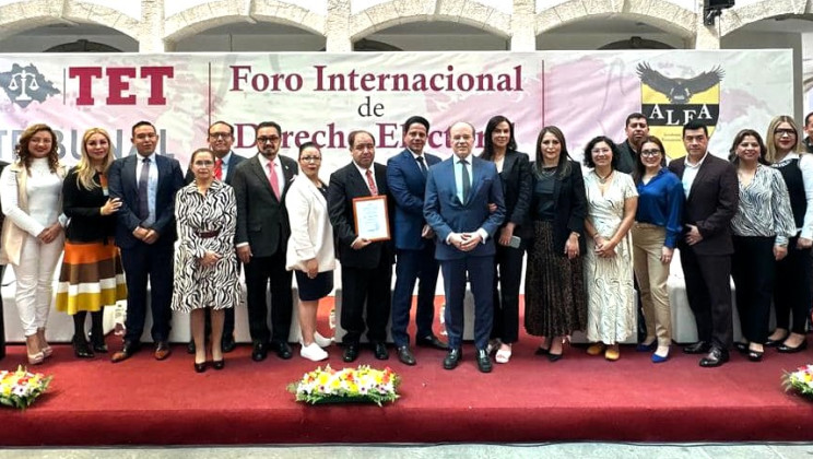 Reúne TET a especialistas en el Foro Internacional en Derecho Electoral