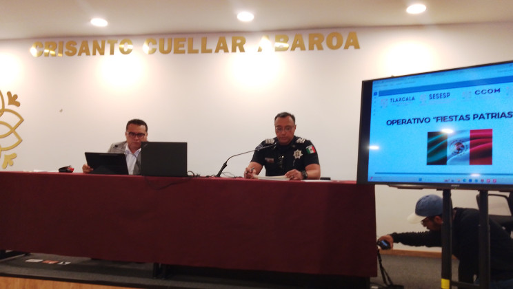 ANUNCIAN OPERATIVO DE SEGURIDAD «FIESTAS PATRIAS 2024 PARA TENER FESTEJOS EN ORDEN Y PAZ