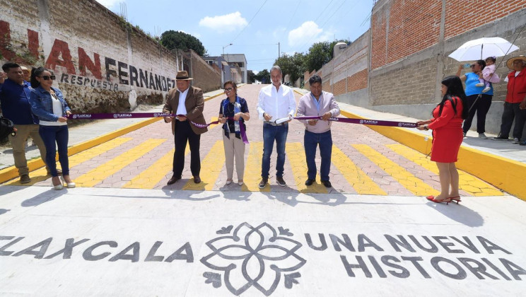 ENTREGA GOBERNADORA OBRA PÚBLICA EN TEPETITLA Y TOCATLÁN