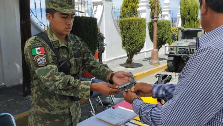 ANUNCIA GOBIERNO DE TLAXCALA CAMPAÑA “CANJE DE ARMAS 2024”