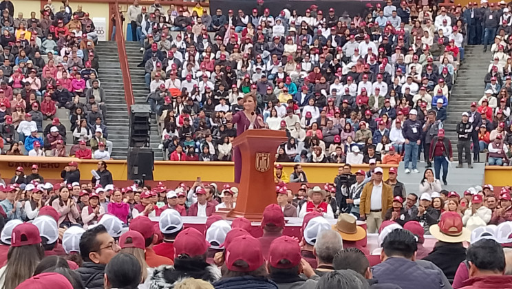 CELEBRA LCC SUS TRES AÑOS DE GOBIERNO CON DESPEDIDA A AMLO Y BIENVENIDA A SHEINBAUM