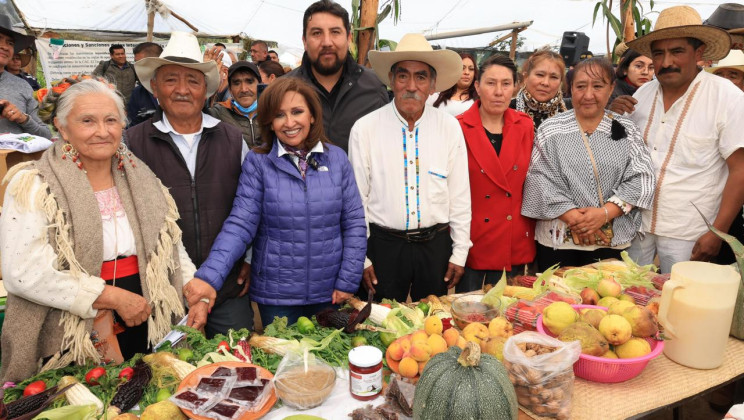 CONVIVE GOBERNADORA CON PRODUCTORES DEL CAC OCELOTZIN, EN ESPAÑITA